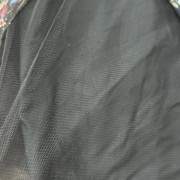 Disney Lauren Conrad Snow White black floral tulle skirt size medium - Picture 3 of 8